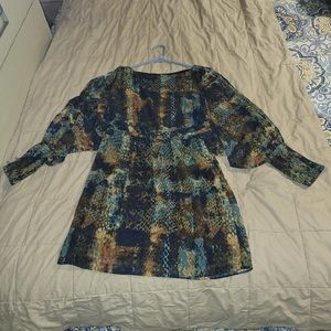 Multicolor Tunic Dress from Ark & Co.